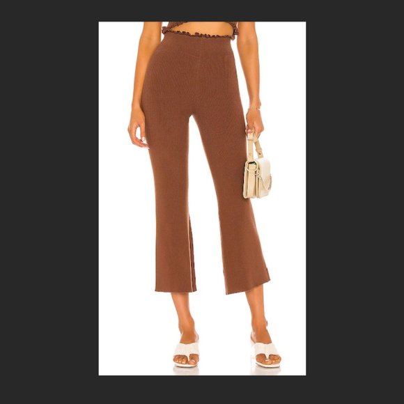 Pants - Majorelle Sweatheart Ribbed Pant